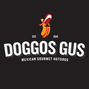 Doggos Gus Mexican Gourmet Hotdogs Logo