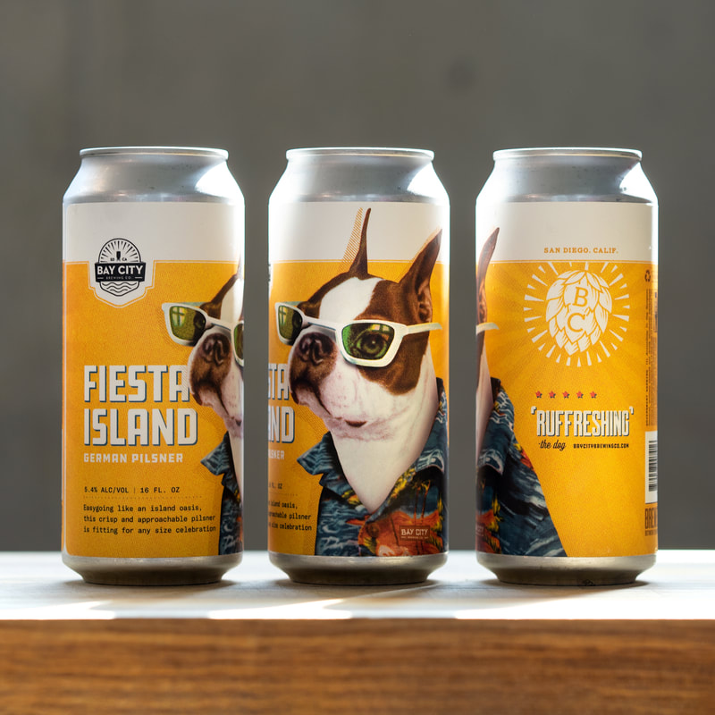 Picture of Fiesta Island Pilsner beer can